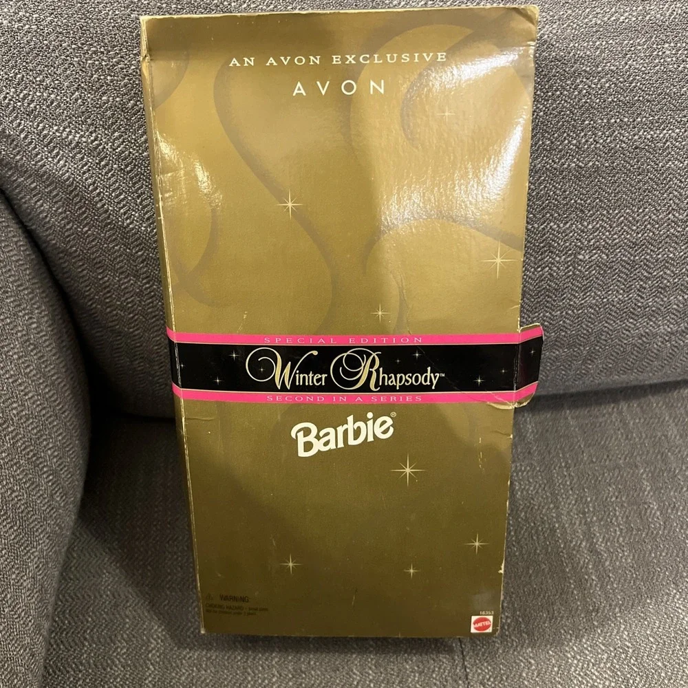 Vintage Avon Exclusive Winter Rhapsody Barbie Doll Special Edition